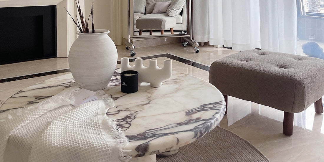 How to Identify a High-End Coffee Table: Why Marble Reigns Supreme