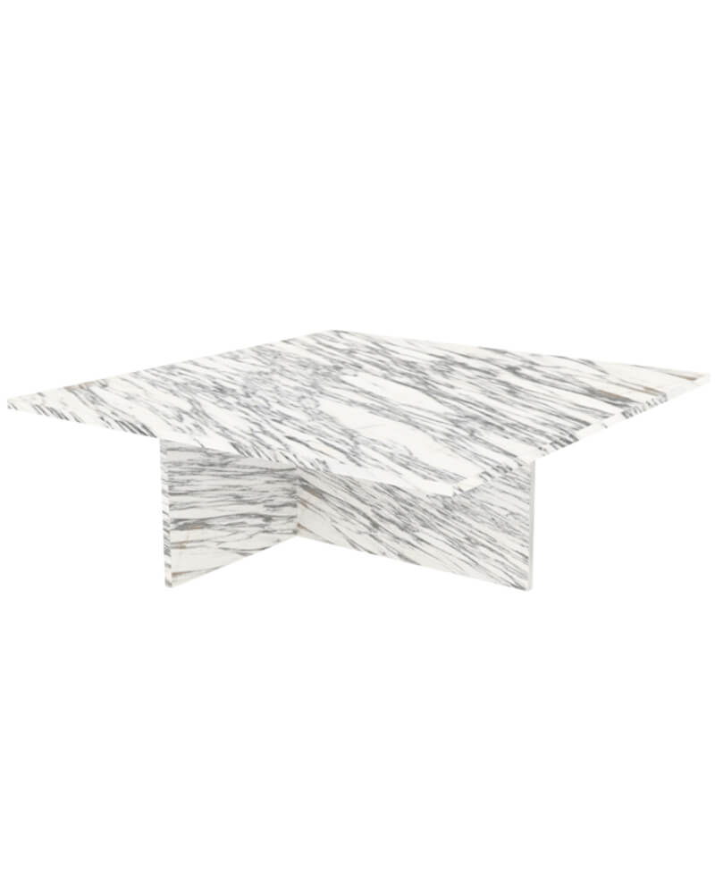 Natural Marble Square Coffee Table