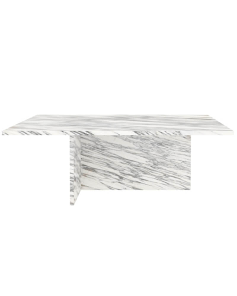 Natural Marble Square Coffee Table