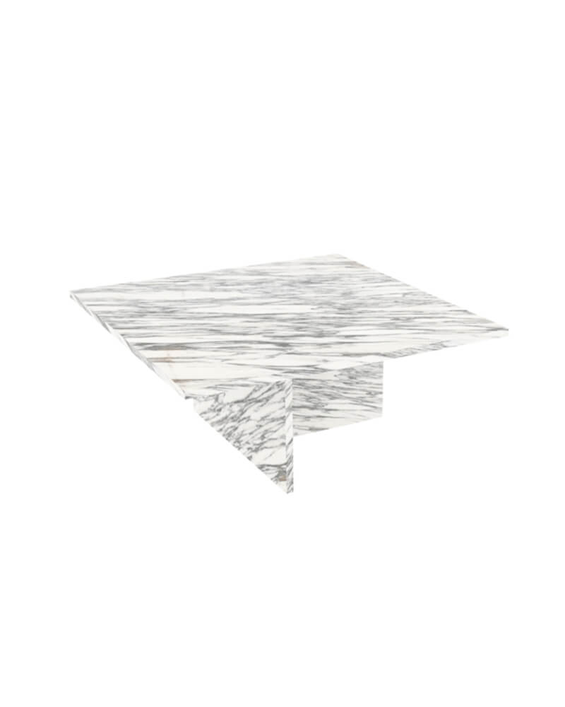 Natural Marble Square Coffee Table