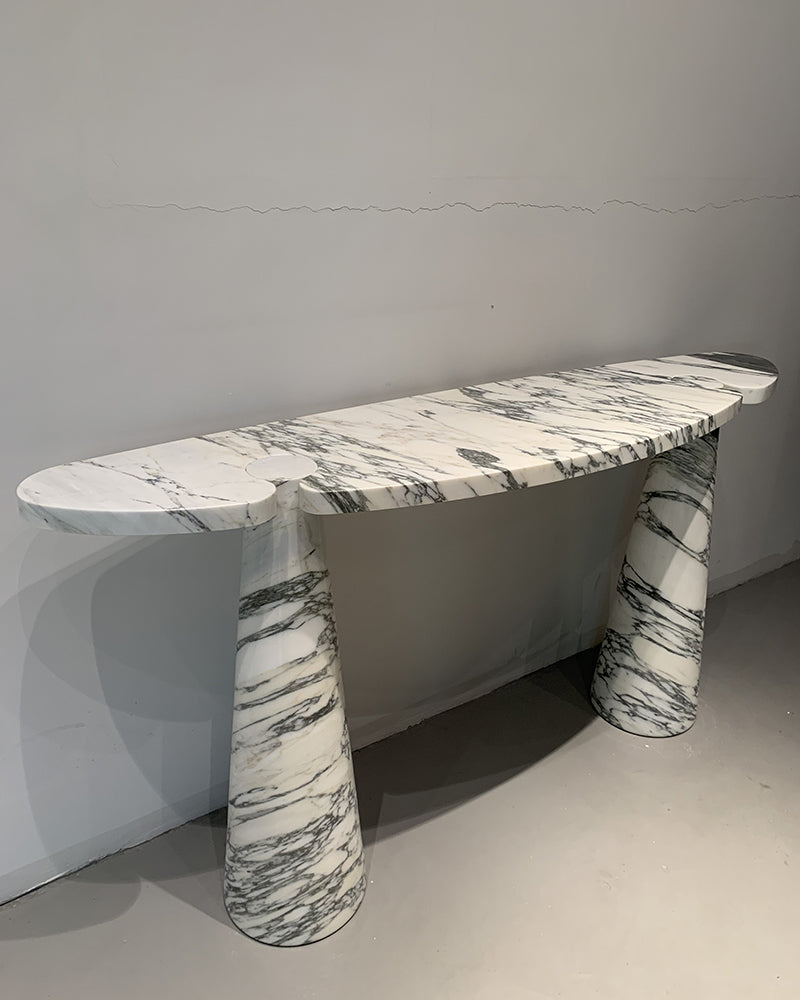Arabescato Marble Eros Console Table