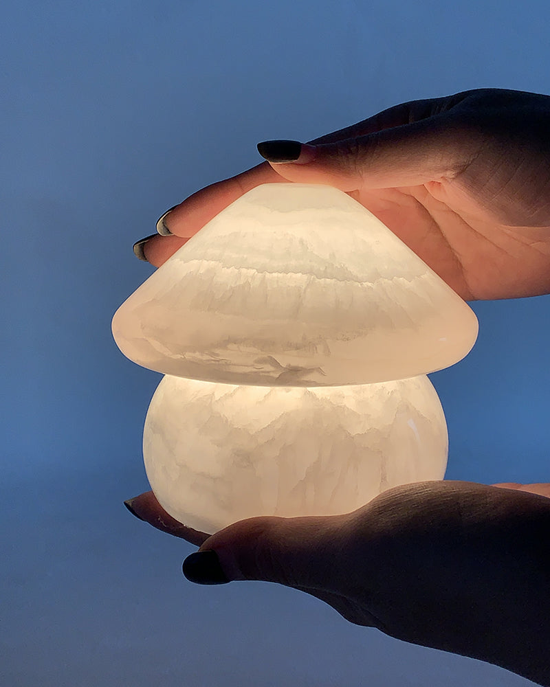 Athena - Onyx Mushroom Night Lamp