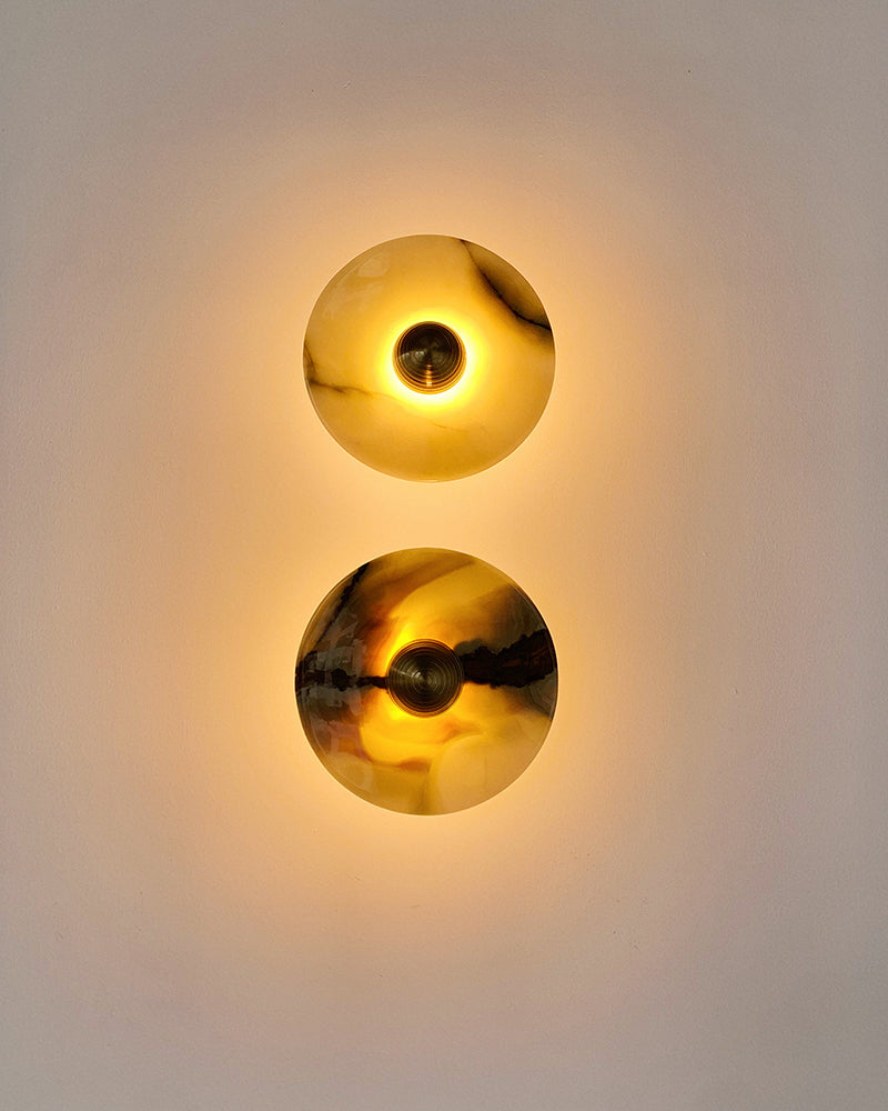 Aurora - Green Onyx Wall Lamp
