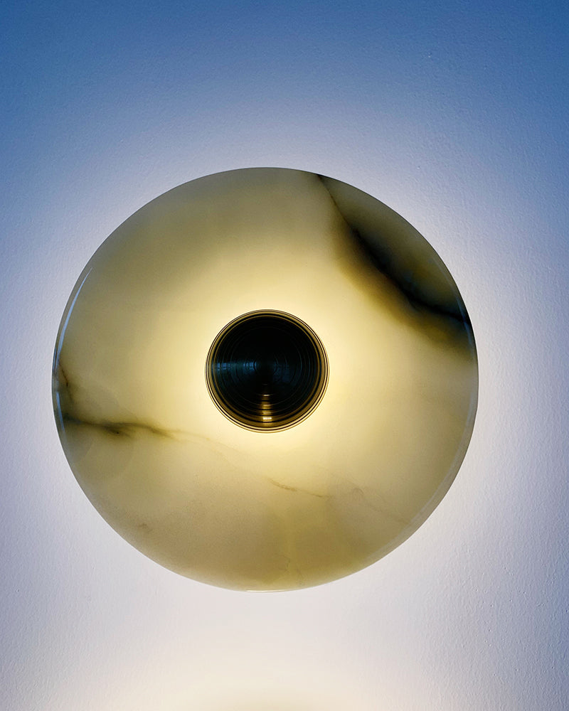 Aurora - Green Onyx Wall Lamp