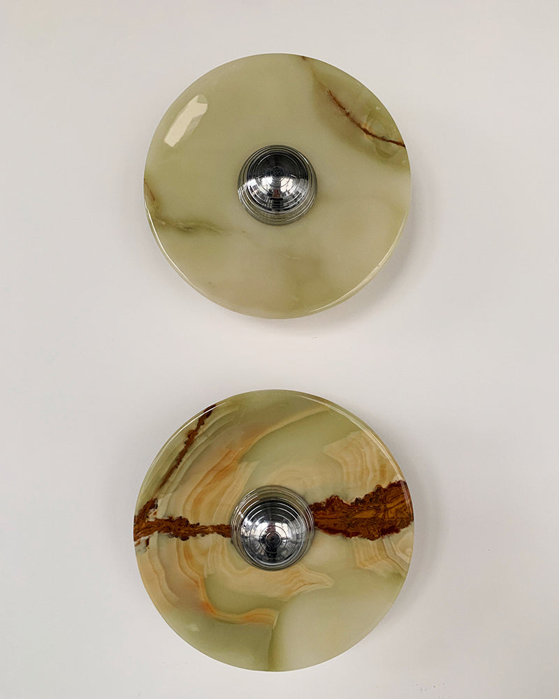 Aurora - Green Onyx Wall Lamp