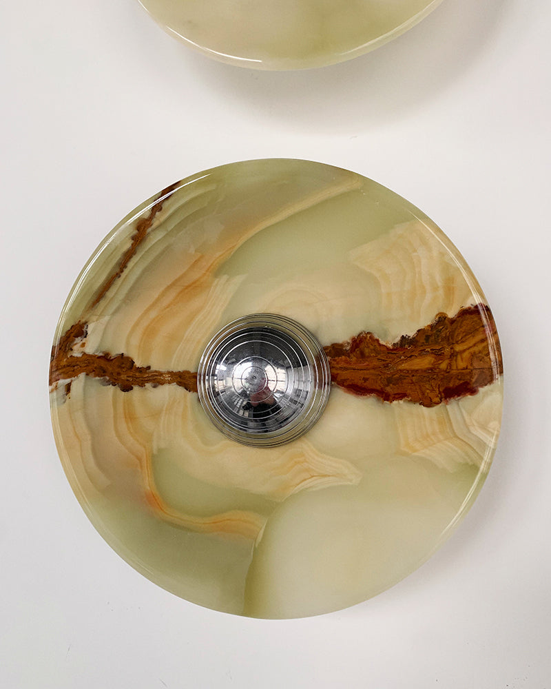 Aurora - Green Onyx Wall Lamp