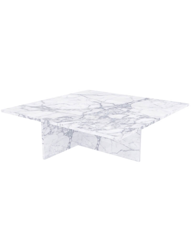 Natural Marble Square Coffee Table