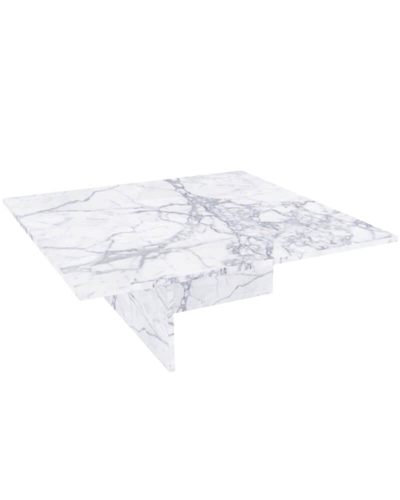 Natural Marble Square Coffee Table