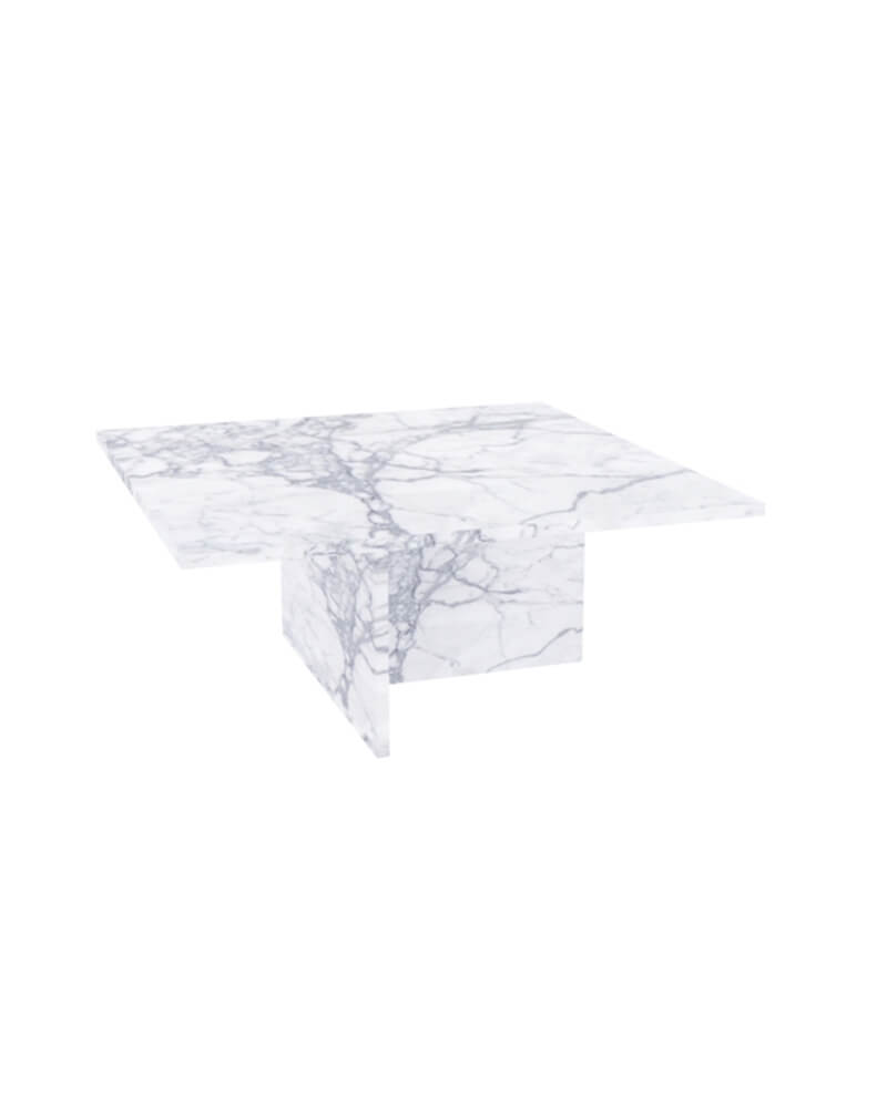 Natural Marble Square Coffee Table