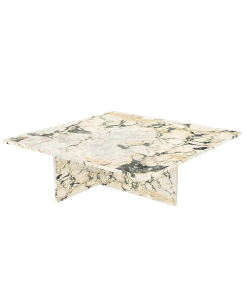 Natural Marble Square Coffee Table