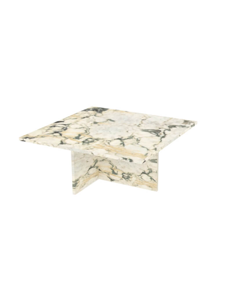 Natural Marble Square Coffee Table
