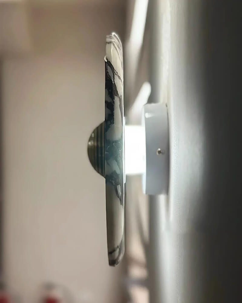 Aurora - Calacatta Viola Marble Wall Lamp