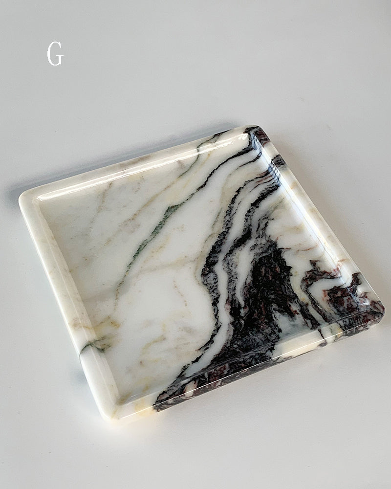 Calacatta Viola Polished Square Tray