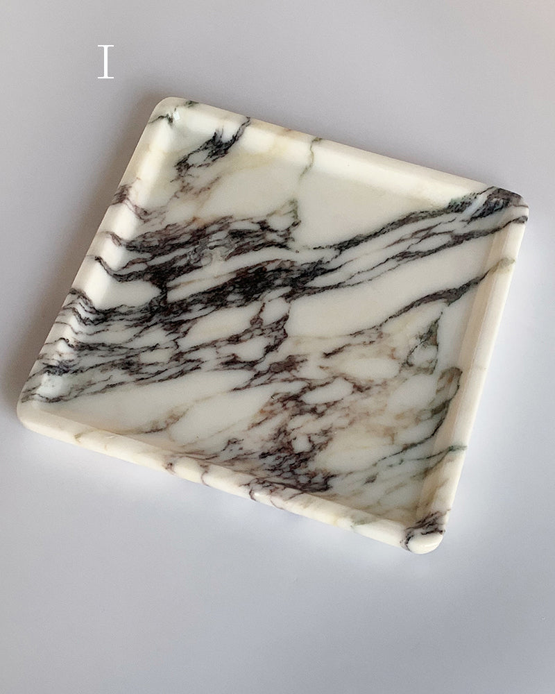 Calacatta Viola Polished Square Tray