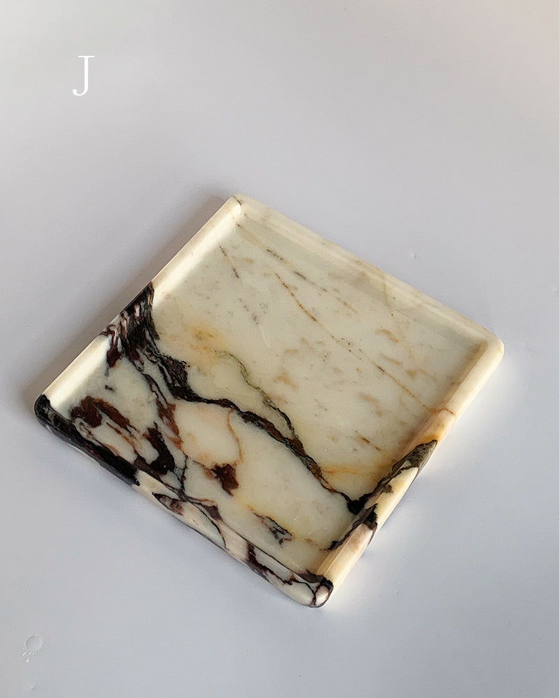 Calacatta Viola Polished Square Tray