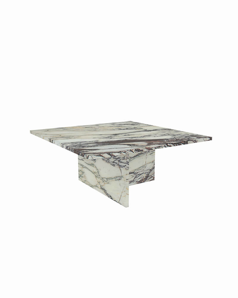Natural Marble Square Coffee Table