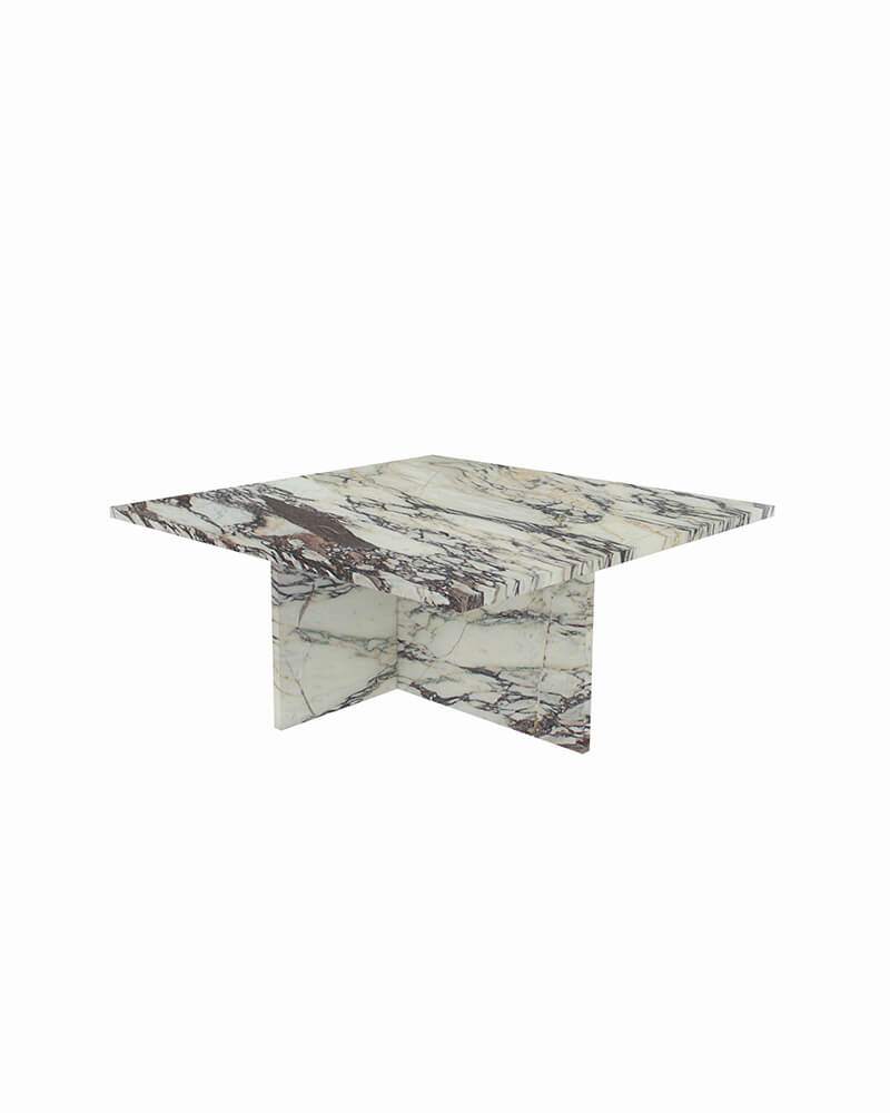Natural Marble Square Coffee Table