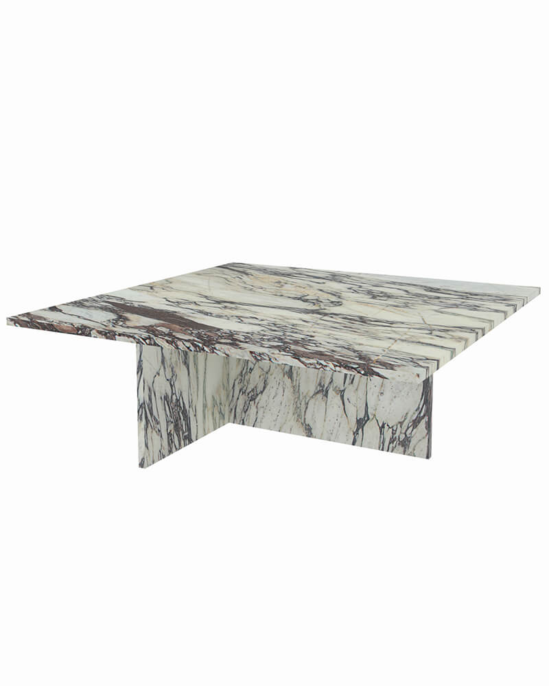 Natural Marble Square Coffee Table