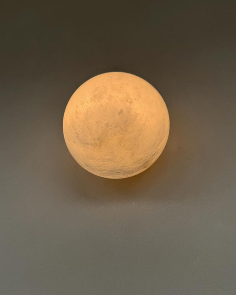 Moon Spanish Alabaster Sconce