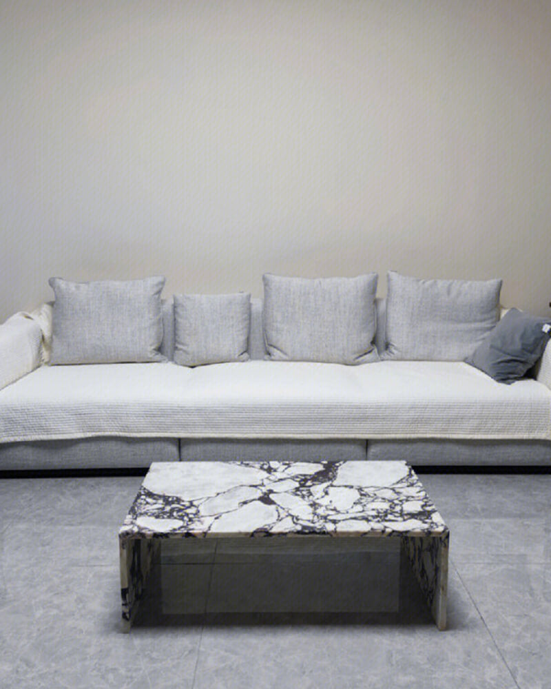Natural Marble Calacatta Viola Simply Coffee Table