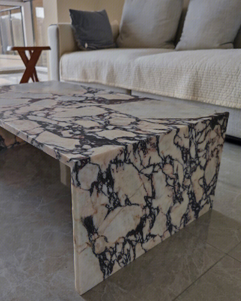 Natural Marble Calacatta Viola Simply Coffee Table