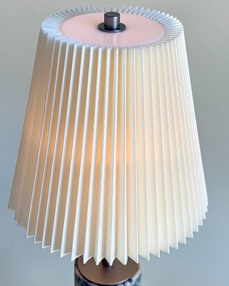 Natural Marble Petal Base Bedside Lamp