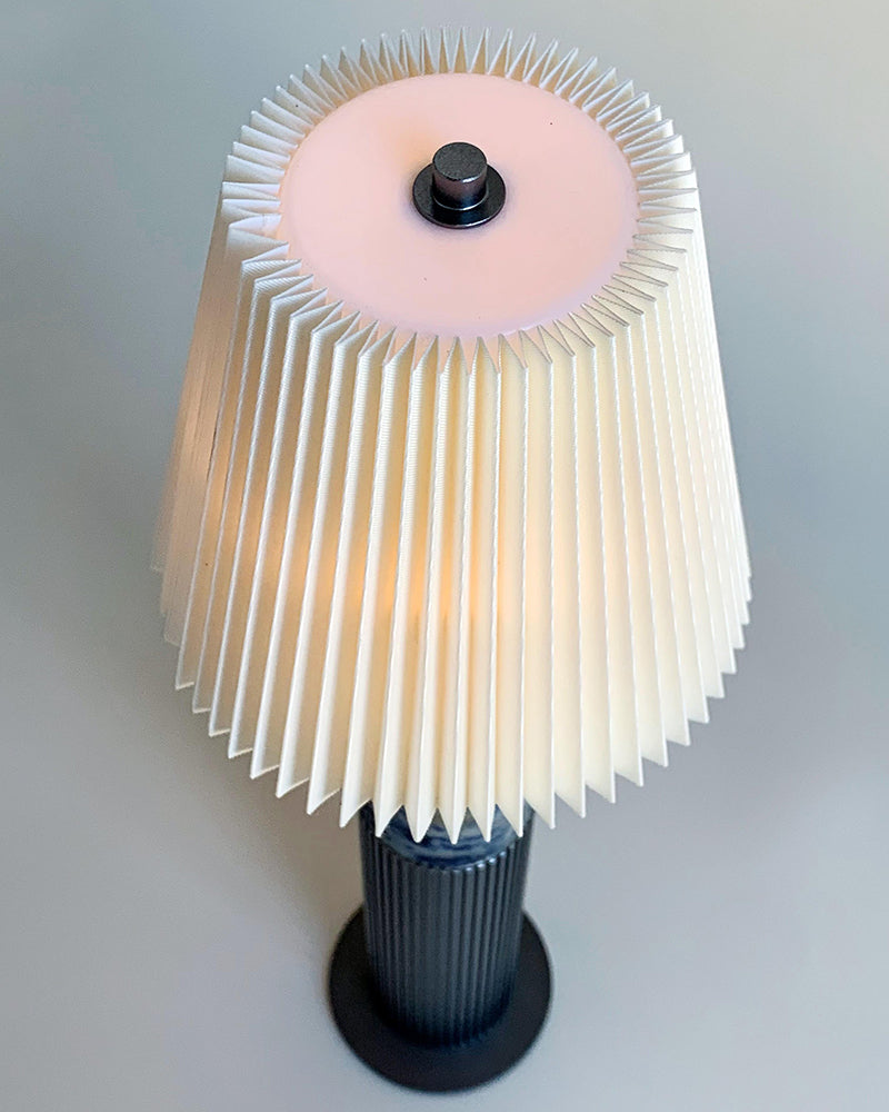 Natural Marble Petal Base Bedside Lamp