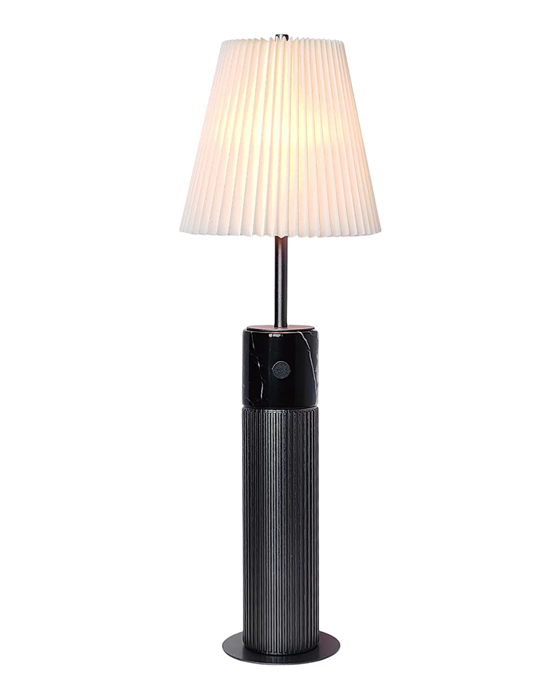 Natural Marble Petal Base Bedside Lamp