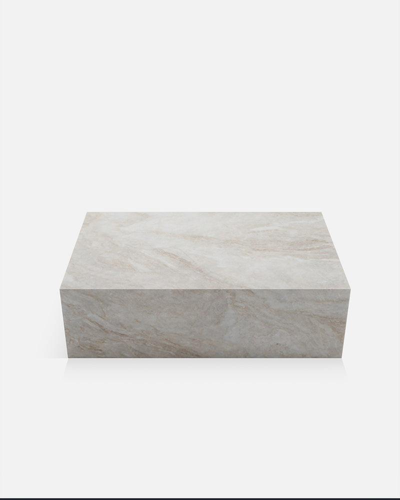 Nautral Stone Taj Mahal Plinth Coffee Table