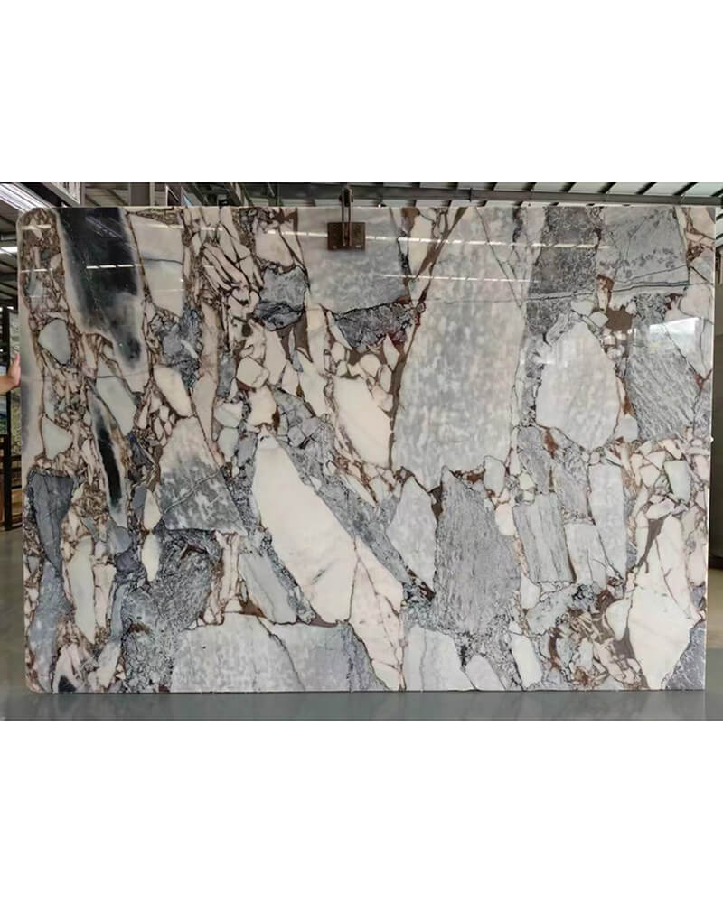 Ocean Storm Marble Rectangle Plinth Coffee Table