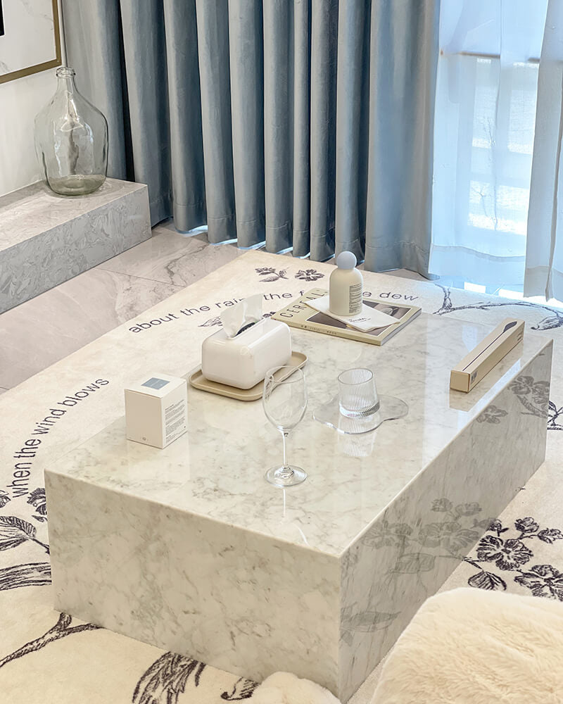 plinth coffee table