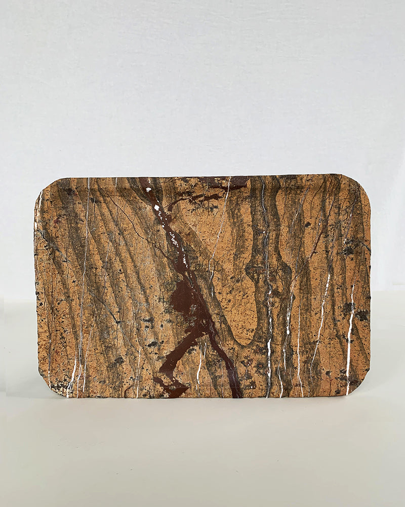Rainforest Brown Marble Tray