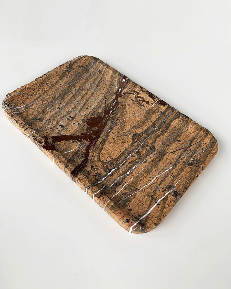 Rainforest Brown Marble Tray