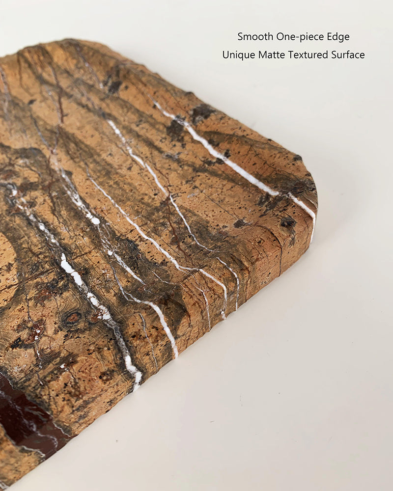 Rainforest Brown Marble Tray
