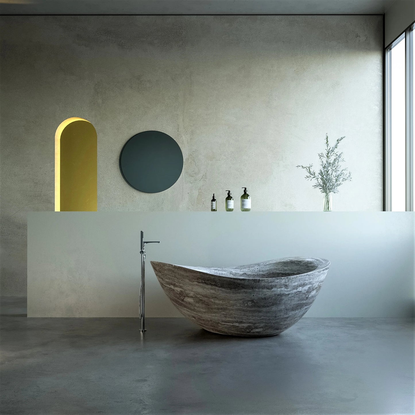 Marble Bathtub | Luxury Modern Bathtub | Alcove Bathtubs