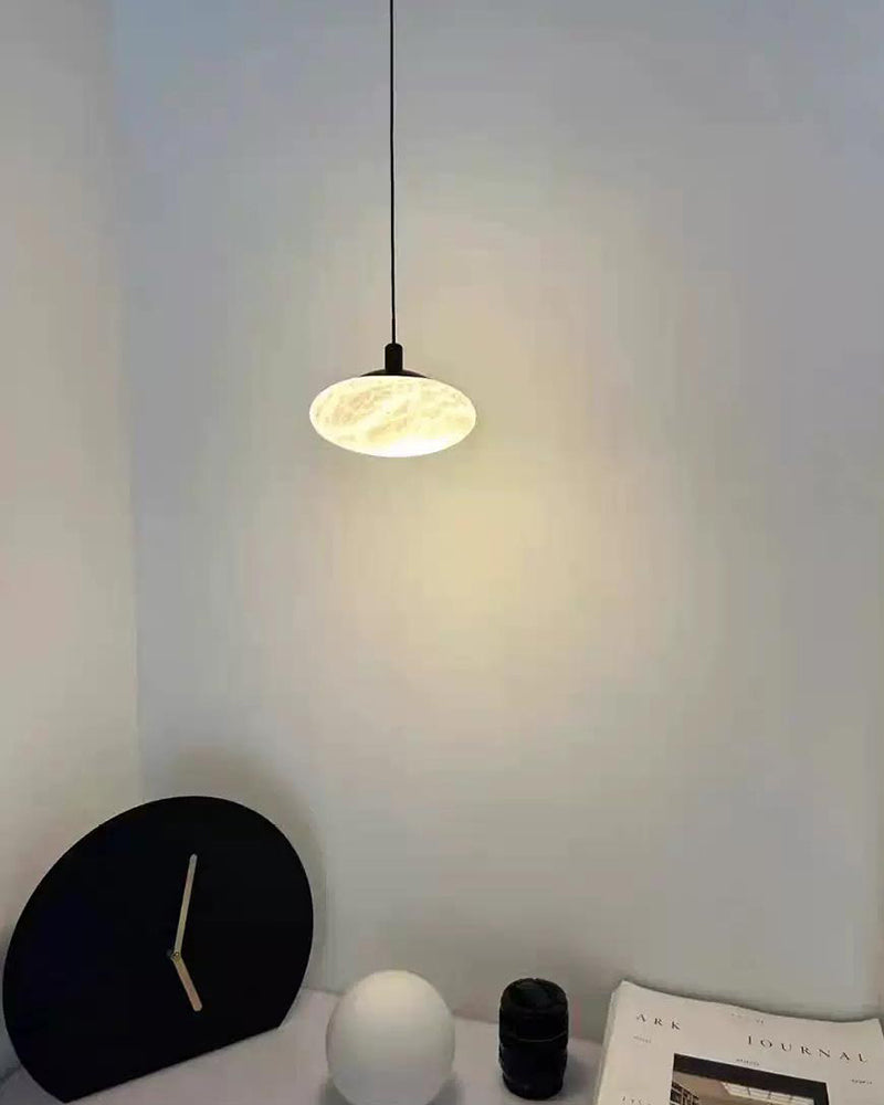 Spanish Alabaster Oval Chandelier