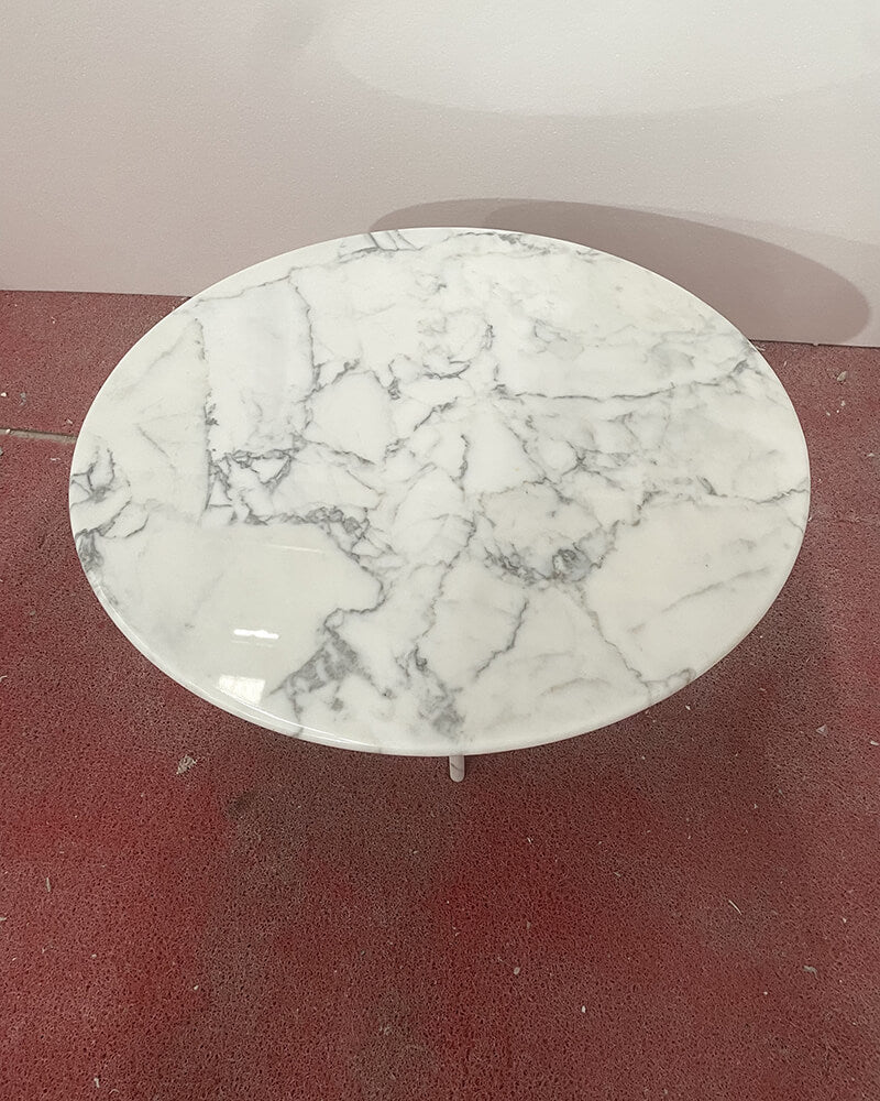 Bianco Statuario Venato Polished Coffee Table