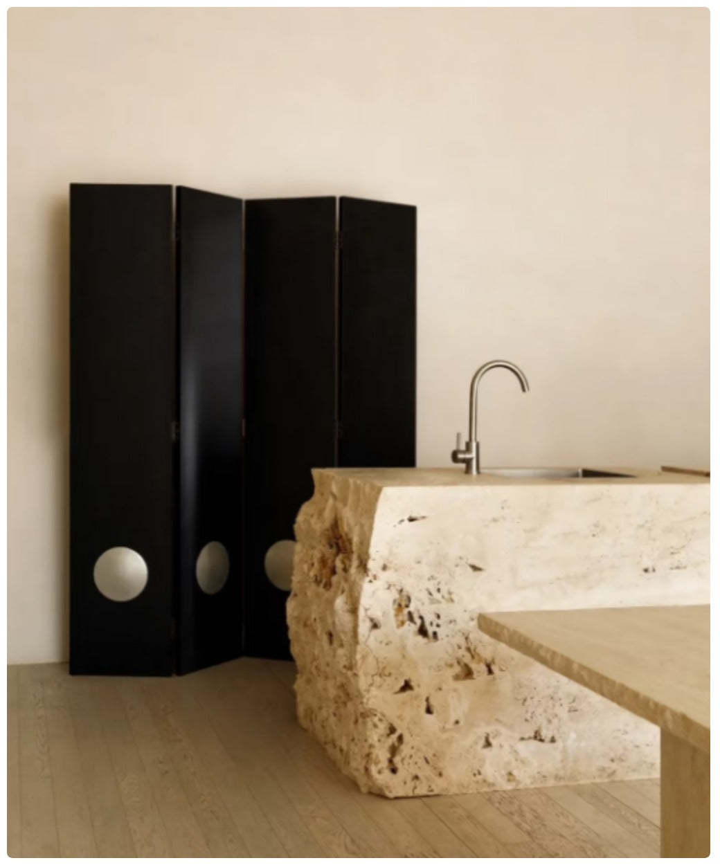 what is the most popular color of travertine?