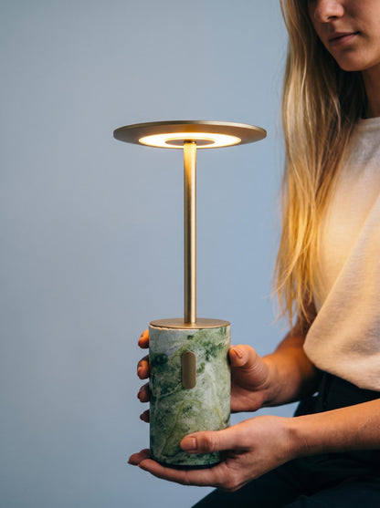 Natural Marble Creative Bedside Lamp