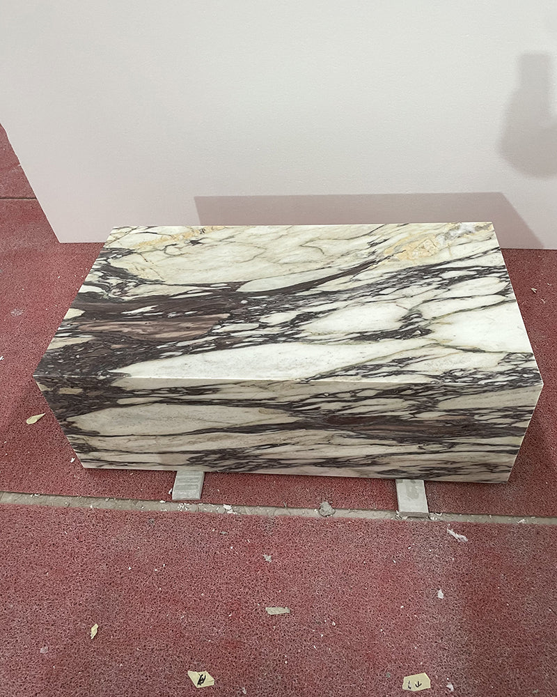 Calacatta Viola Plinth Coffee Table