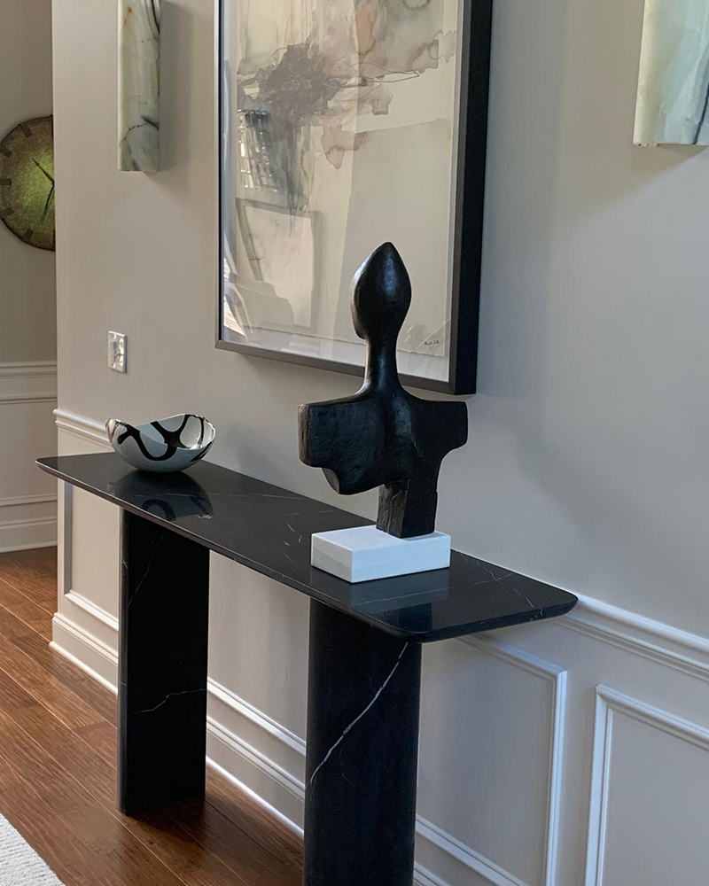 Nero Margiua Marble Nova Console table
