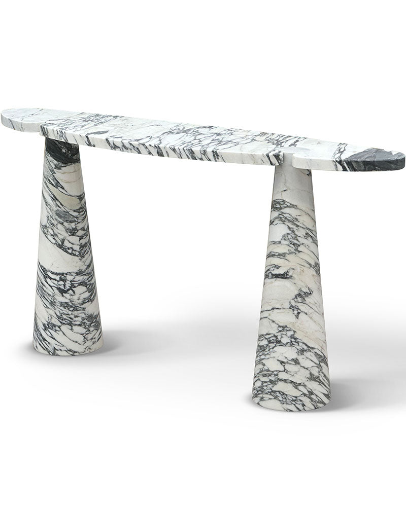 Arabescato Marble Eros Console Table