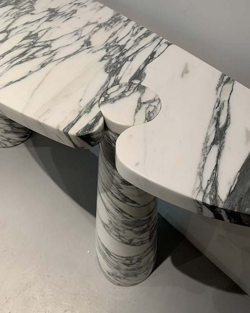 Arabescato Marble Eros Console Table