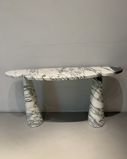 Arabescato Marble Eros Console Table