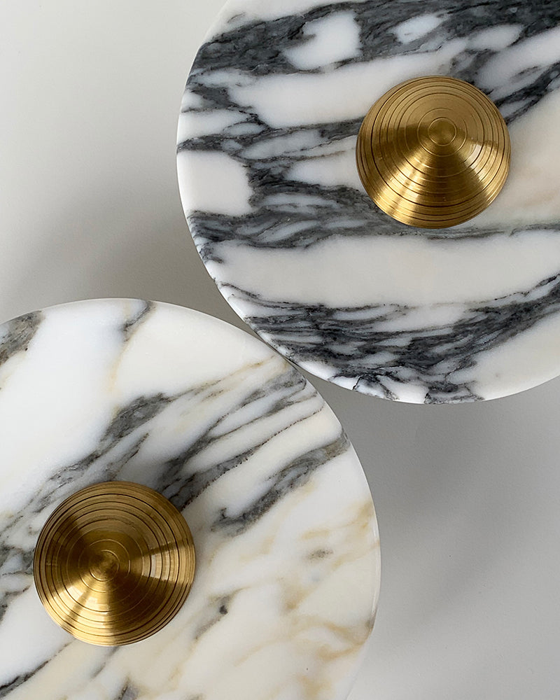 Arabescato Marble Wall Lamp