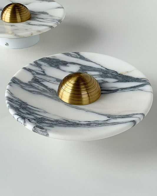 Arabescato Marble Wall Lamp