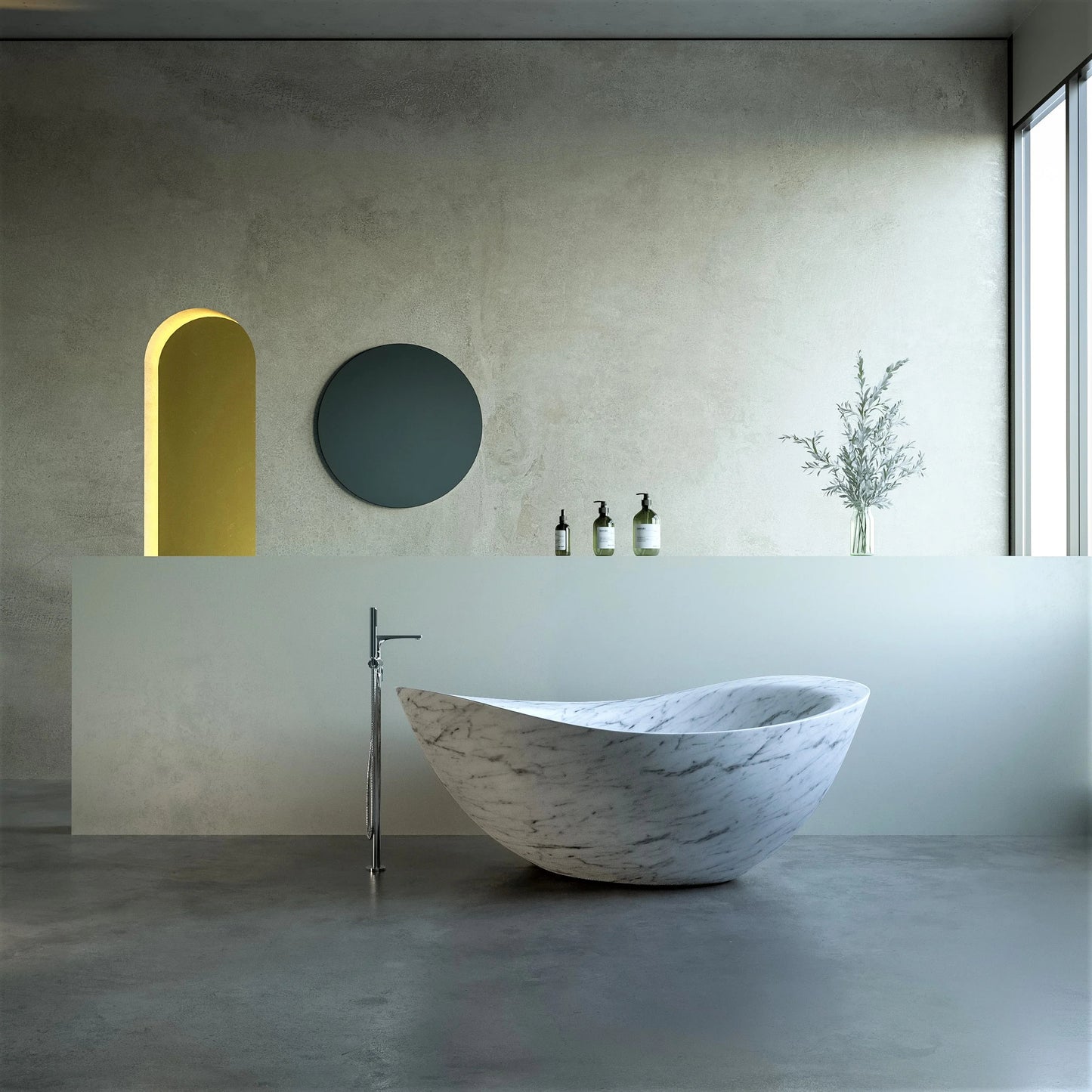 Marble Bathtub | Luxury Modern Bathtub | Alcove Bathtubs