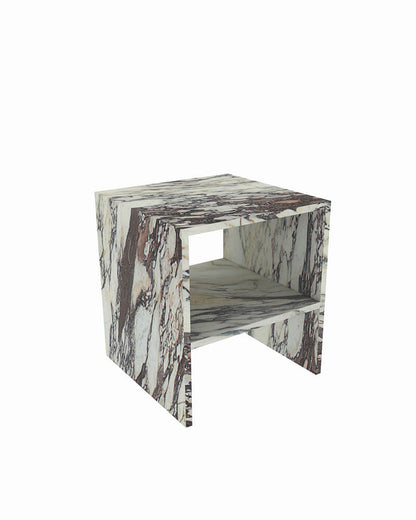 Natural Marble Side Table