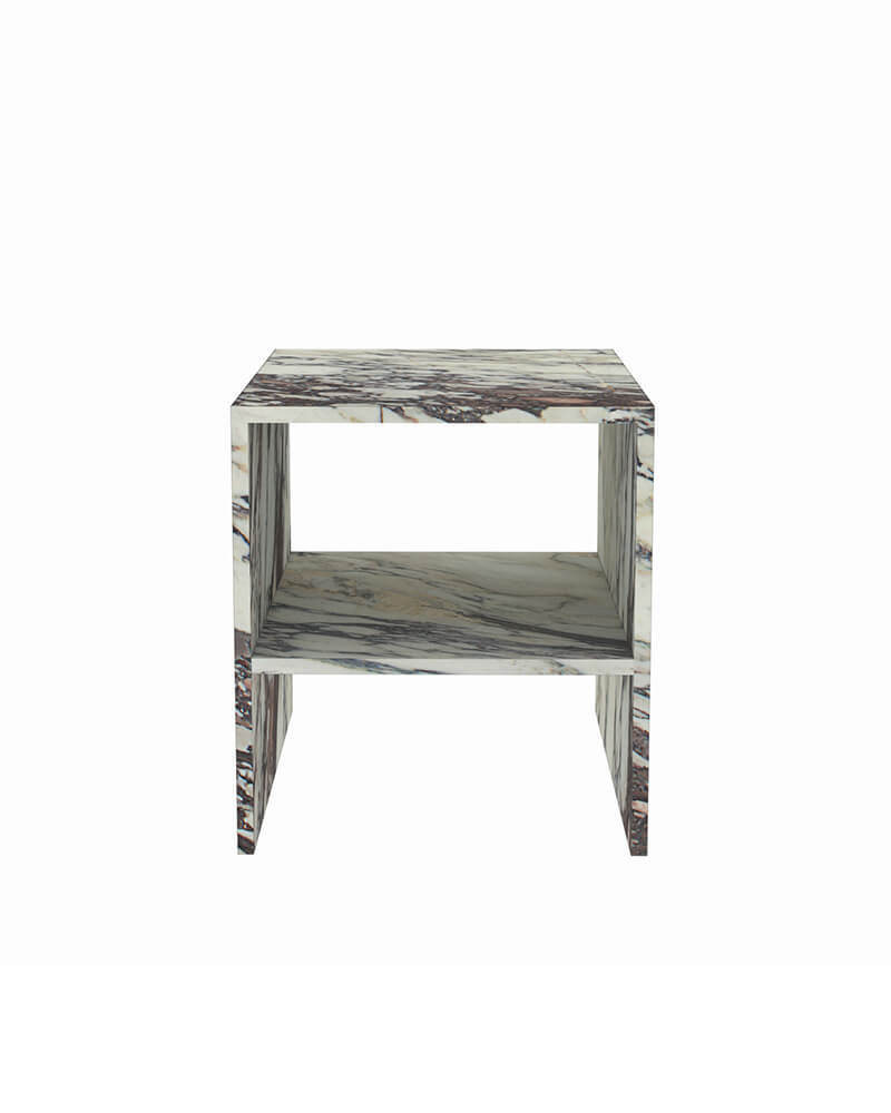 Natural Marble Side Table