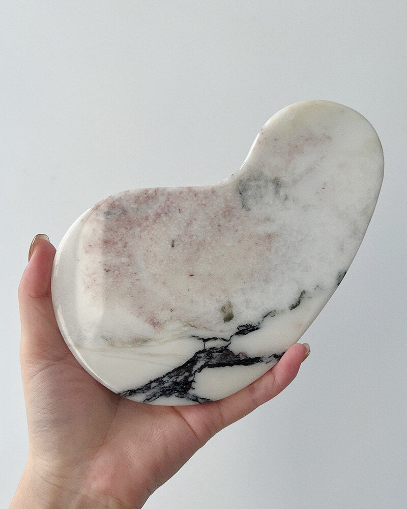 Natural Marble Cashew Coaster